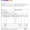 017 Commercial Invoice Template Excel Ideas Invoicemplate Inside Fedex Brochure Template