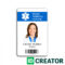 017 Free Id Badge Templates Template Ideas Placement within Hospital Id Card Template