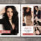 017 Model Comp Card Template Outstanding Ideas Photoshop Psd Within Comp Card Template Psd