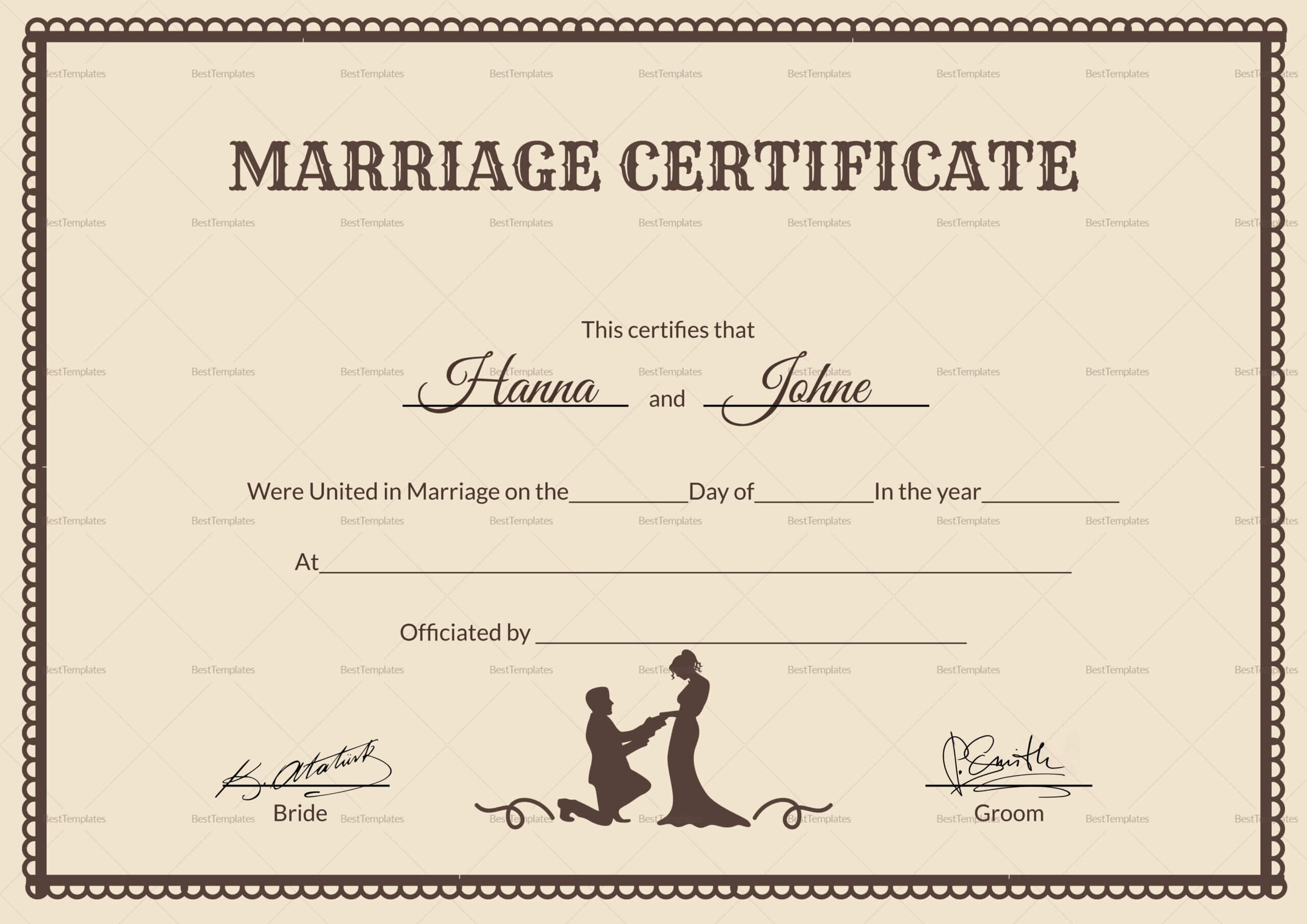 017 Template Ideas Marriage Certificate Beautiful Of In Word In Blank Marriage Certificate Template