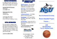 018 Basketball Camp Brochure Template Free Ideas 265362 for Basketball Camp Brochure Template