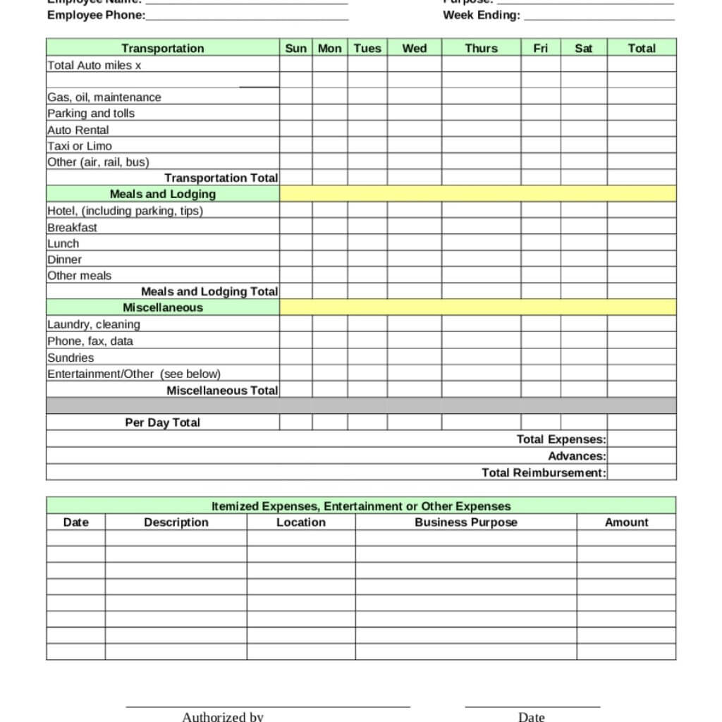 018 Expense Report Hero Template Ideas Stupendous Free Intended For Gas Mileage Expense Report Template