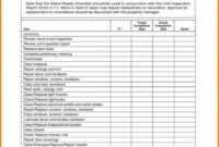 018 Property Management Maintenance Checklist Template Ideas in Property Management Inspection Report Template