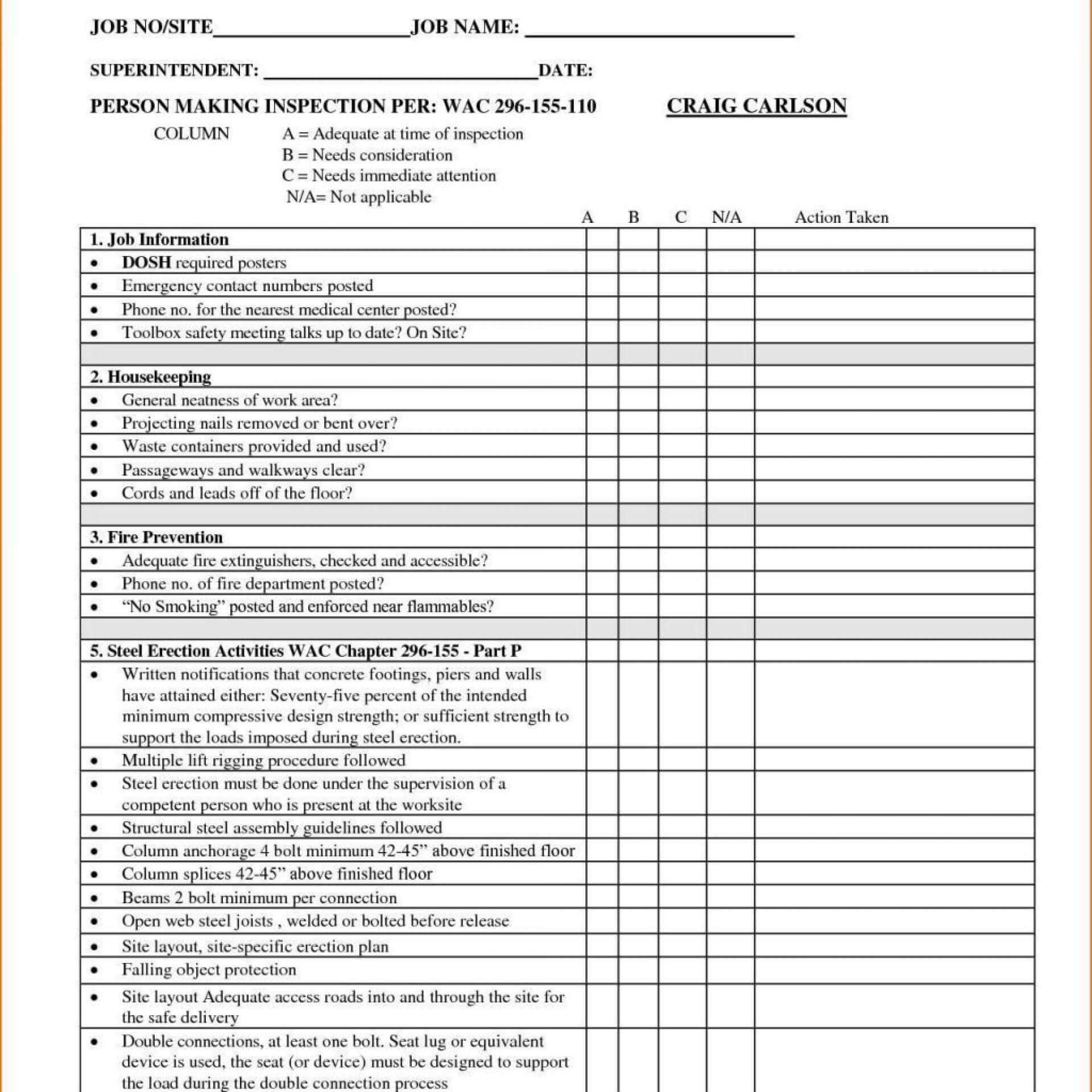 018 Welding Visual Inspection Report Sample And Weld Quality In Welding Inspection Report Template