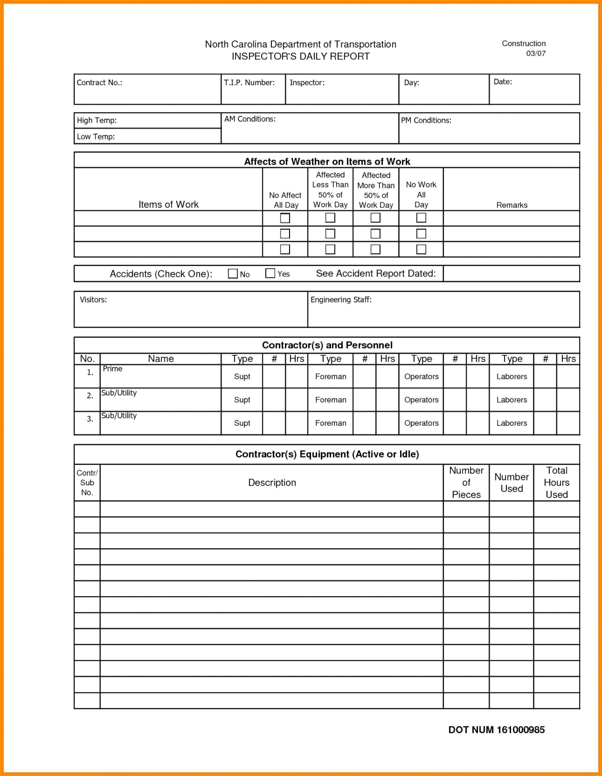 019 Construction Project Progress Report Template Excel Within Construction Status Report Template