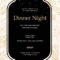 019 Free Dinner Invitation Template In Ms Word Publisher For Free Dinner Invitation Templates For Word