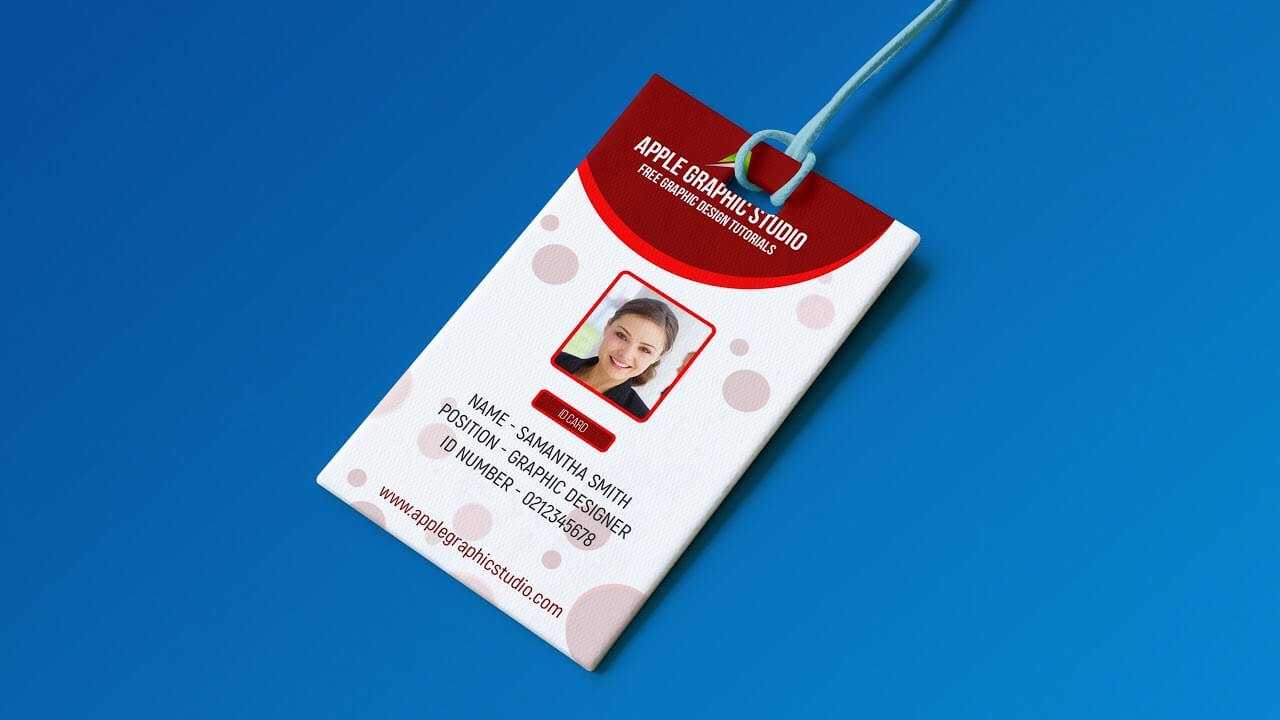 019 Free Id Card Template Ideas Fascinating School Psd With Regard To Free Id Card Template Word