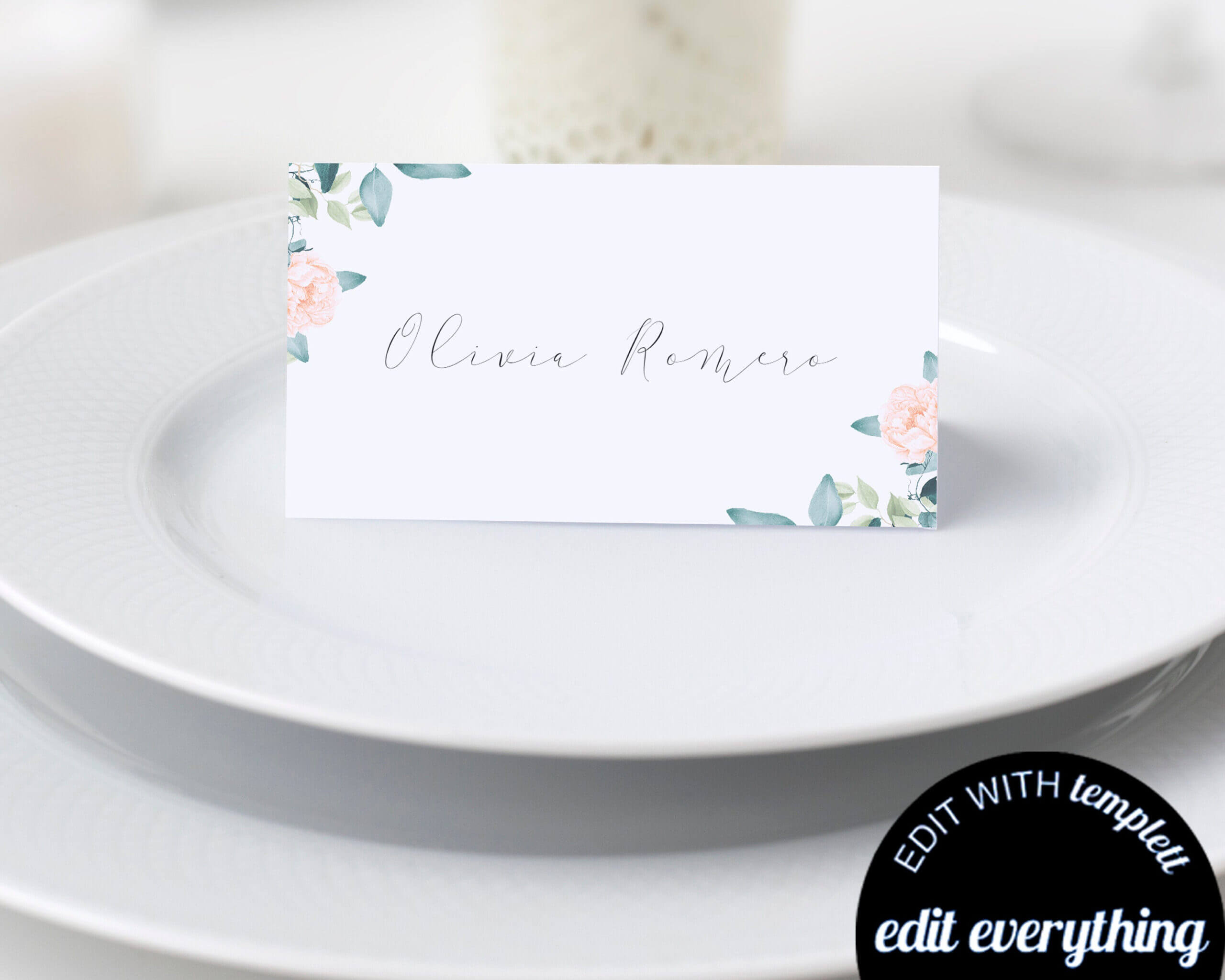 019 Template For Place Cards Il Fullxfull 1542140750 Dg3V Inside Free Template For Place Cards 6 Per Sheet
