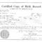 021 Free Birth Certificate Template Impressive Ideas Intended For Editable Birth Certificate Template