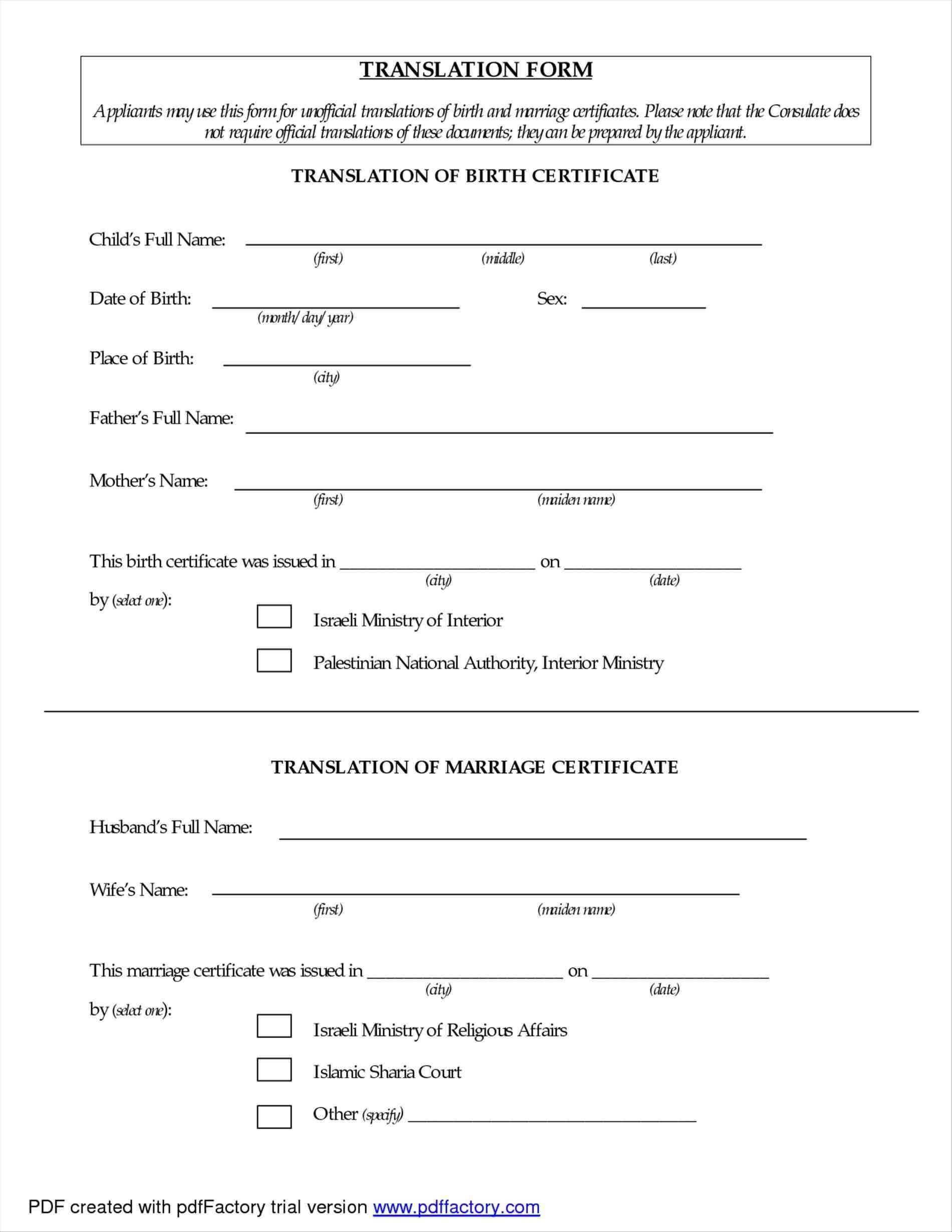 021 Large Certificate Of Marriage Template Beautiful Ideas Regarding Marriage Certificate Translation Template