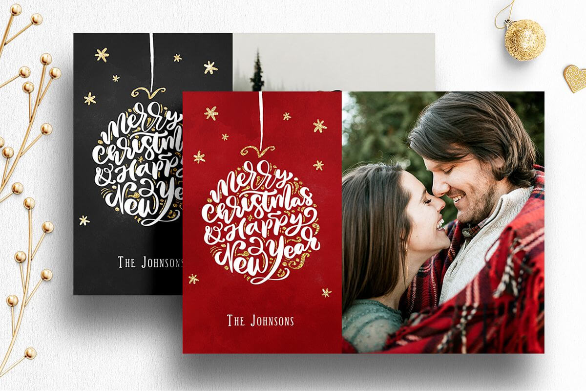 022 Christmas Card Template Photoshop Ideas Year In Within Free Christmas Card Templates For Photoshop