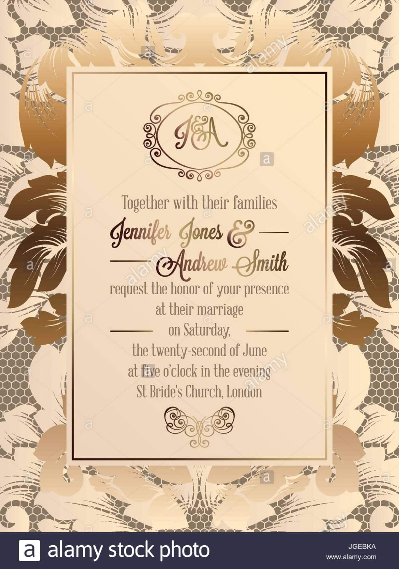 022 Template Ideas Gettyimages Church Invitation Cards Pertaining To Church Wedding Invitation Card Template