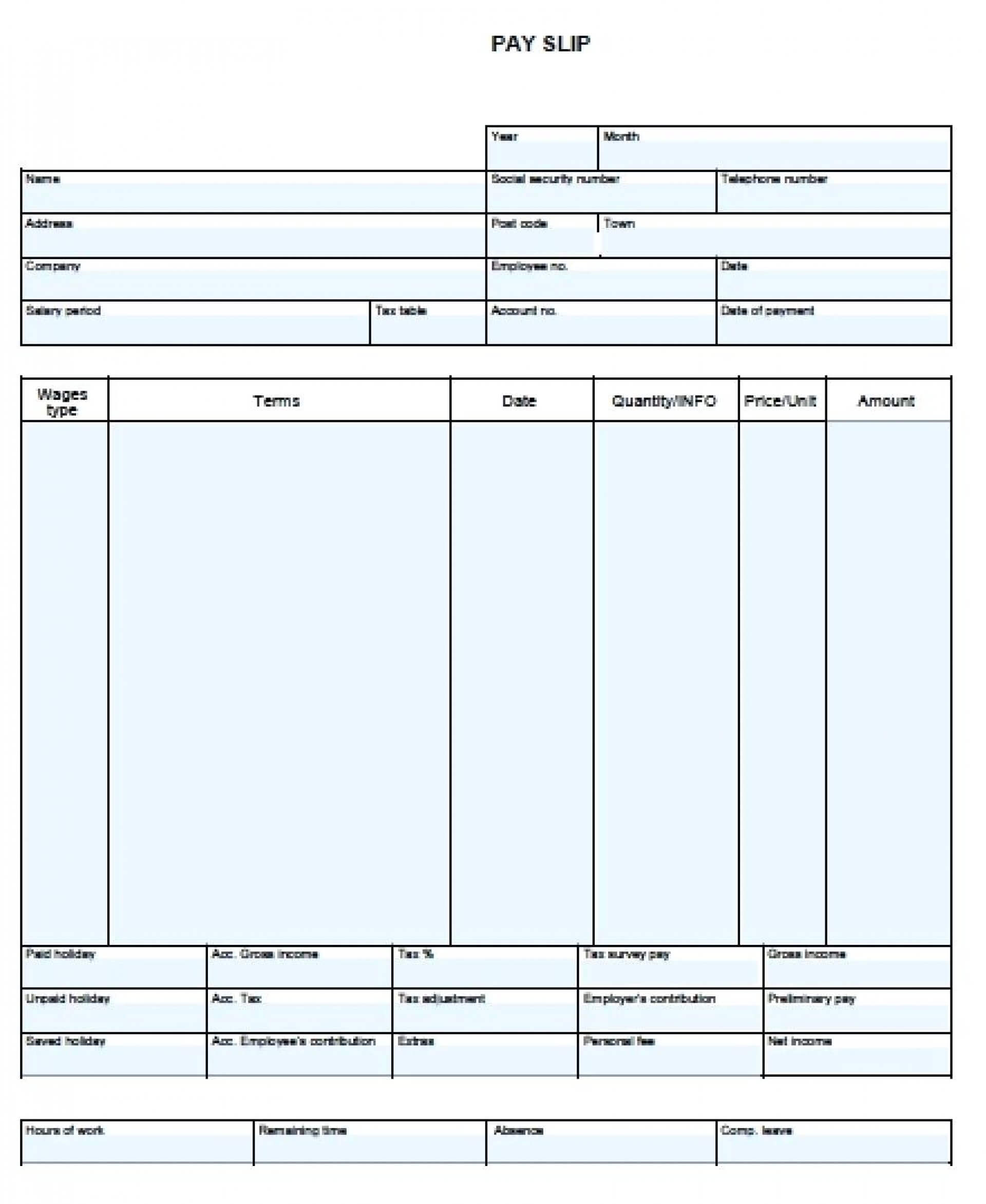 025 Free Pay Stub Template Microsoft Word Ideas Check Blank Regarding Free Pay Stub Template Word