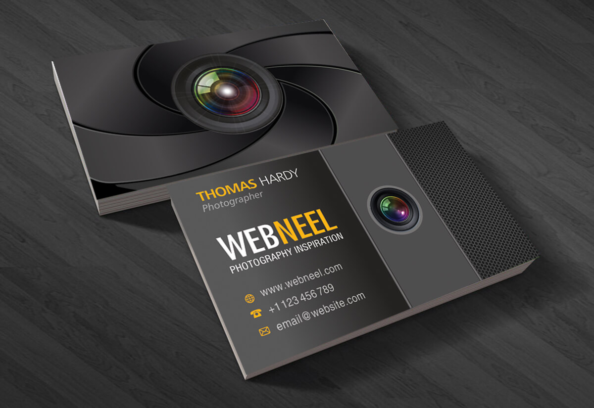 025 Photographer Visiting Card Design Psd Photography Intended For Photography Business Card Templates Free Download