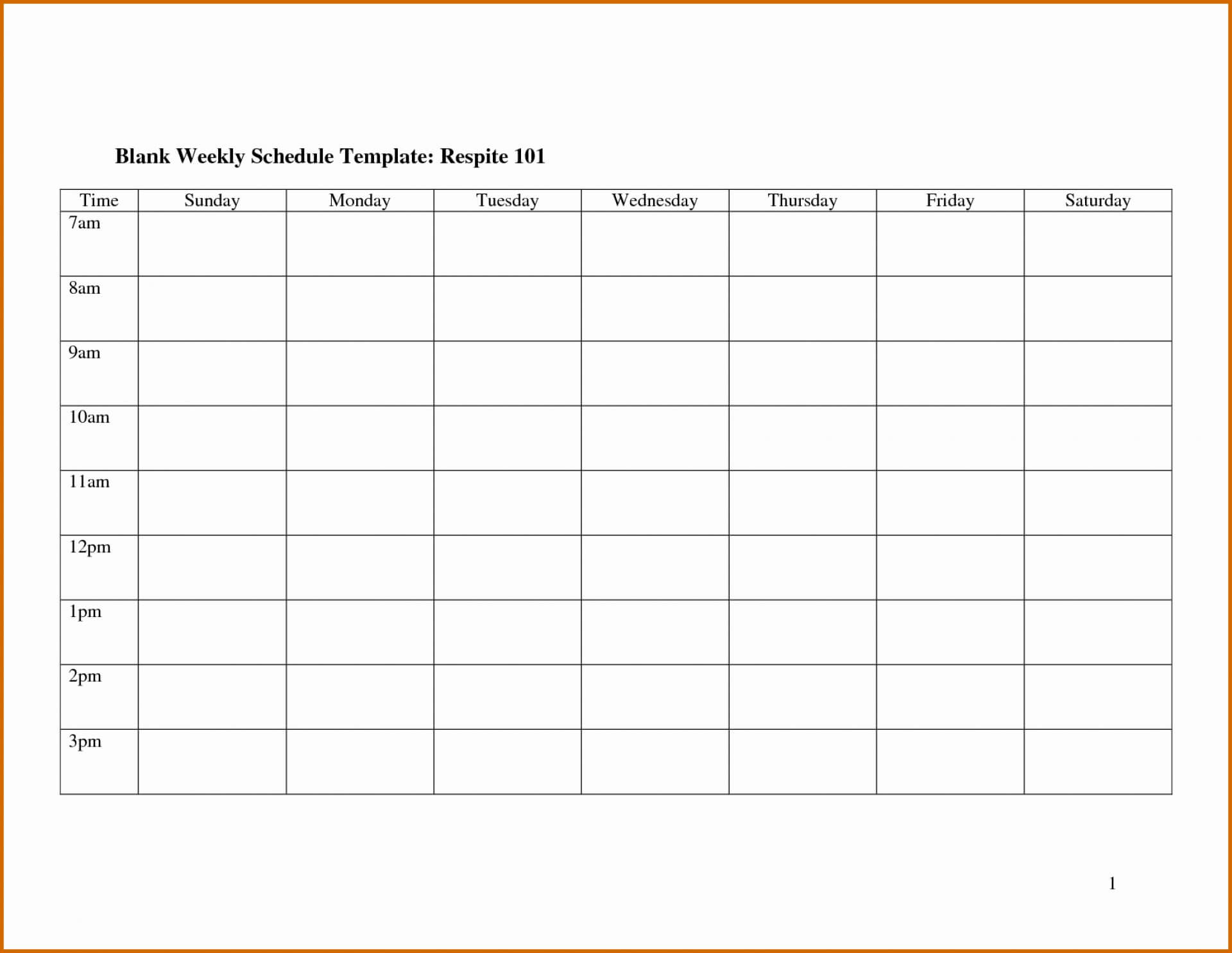 025 Template Ideas Free Printable Work Schedule Templates Regarding Blank Monthly Work Schedule Template