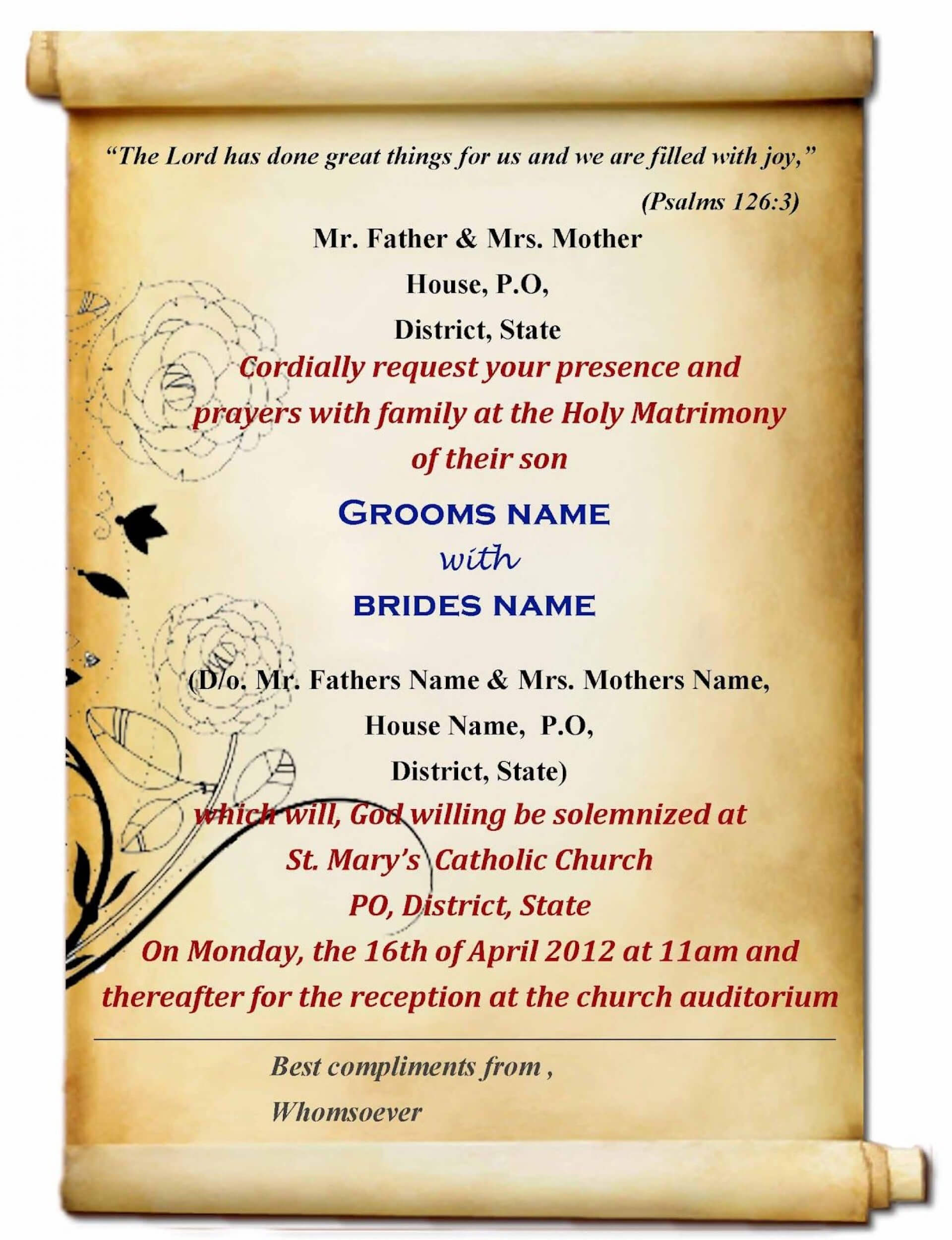025 Wedding Invitation Letter Designs Card Design Software Intended For Free E Wedding Invitation Card Templates