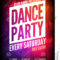 026 Night Party Flyer Free Download Template Ideas Design Throughout Dance Flyer Template Word