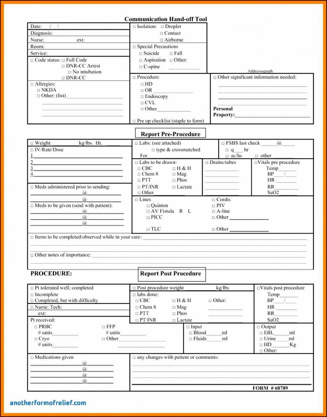 026 Nursing Shift Report Template Largepreview Unforgettable Intended For Nursing Handoff Report Template