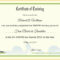 026 Template Ideas Certificates Free Gift Certificate Makes Intended For This Certificate Entitles The Bearer Template