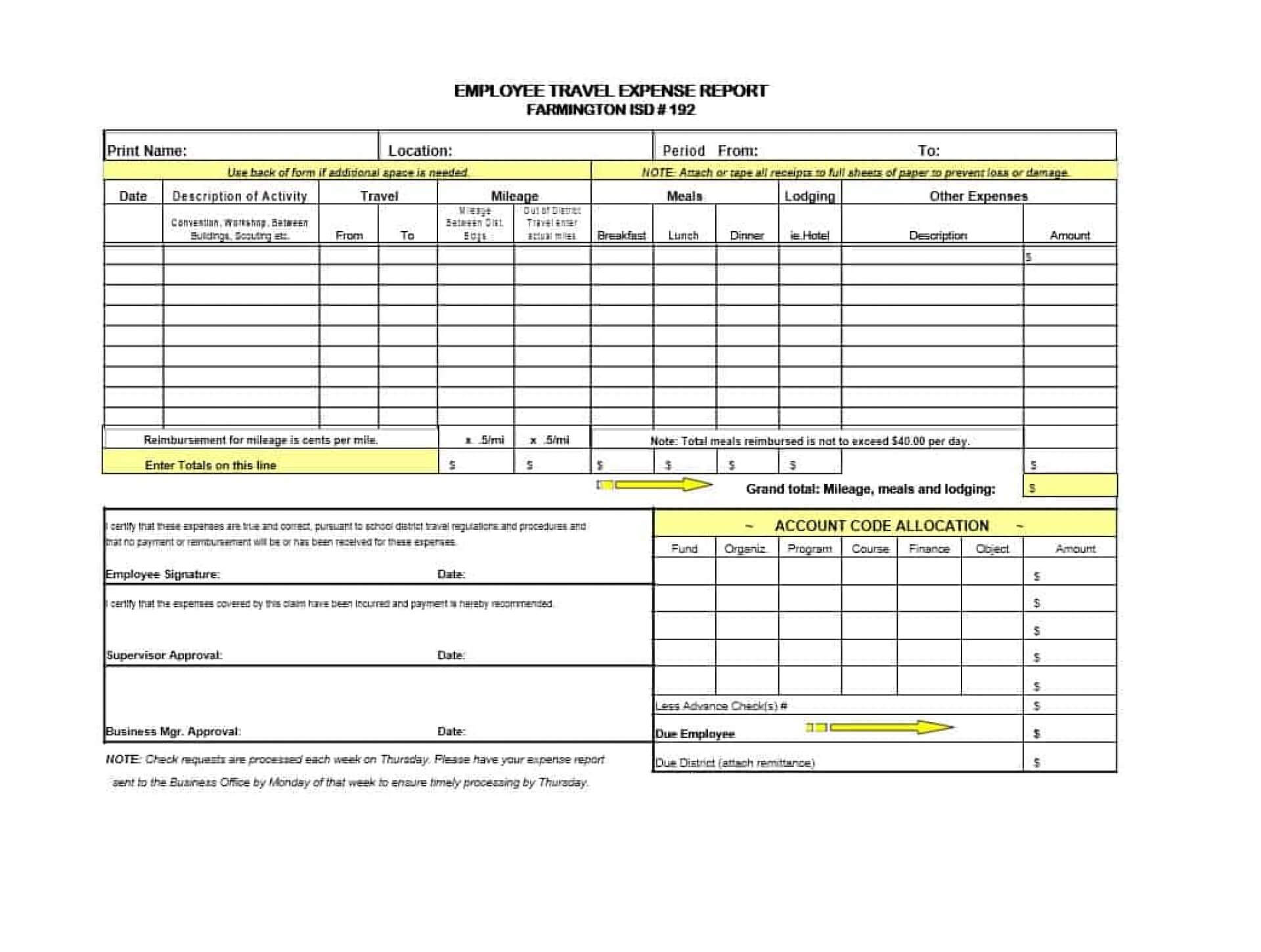 028 Monthly Expense Report Template Word Event Expenses Intended For Daily Expense Report Template