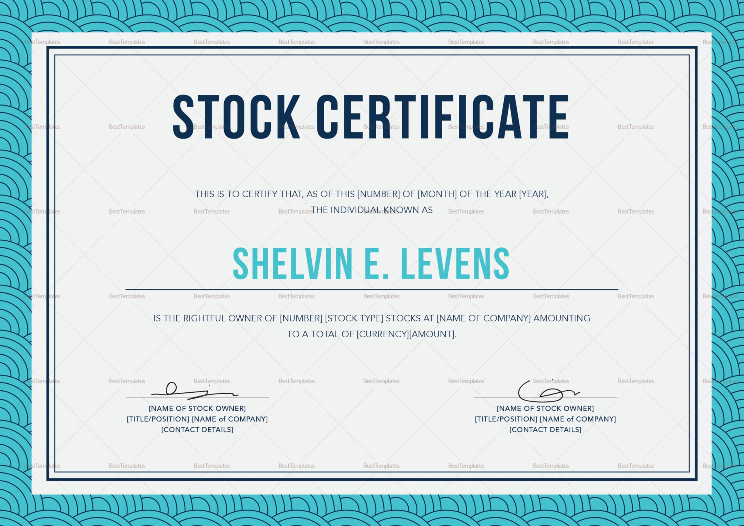 028 Stock Certificate Template Word Ideas Design In Psd Intended For Corporate Share Certificate Template