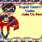 028 Superhero Invitation Template Free Birthday Invitations For Superman Birthday Card Template
