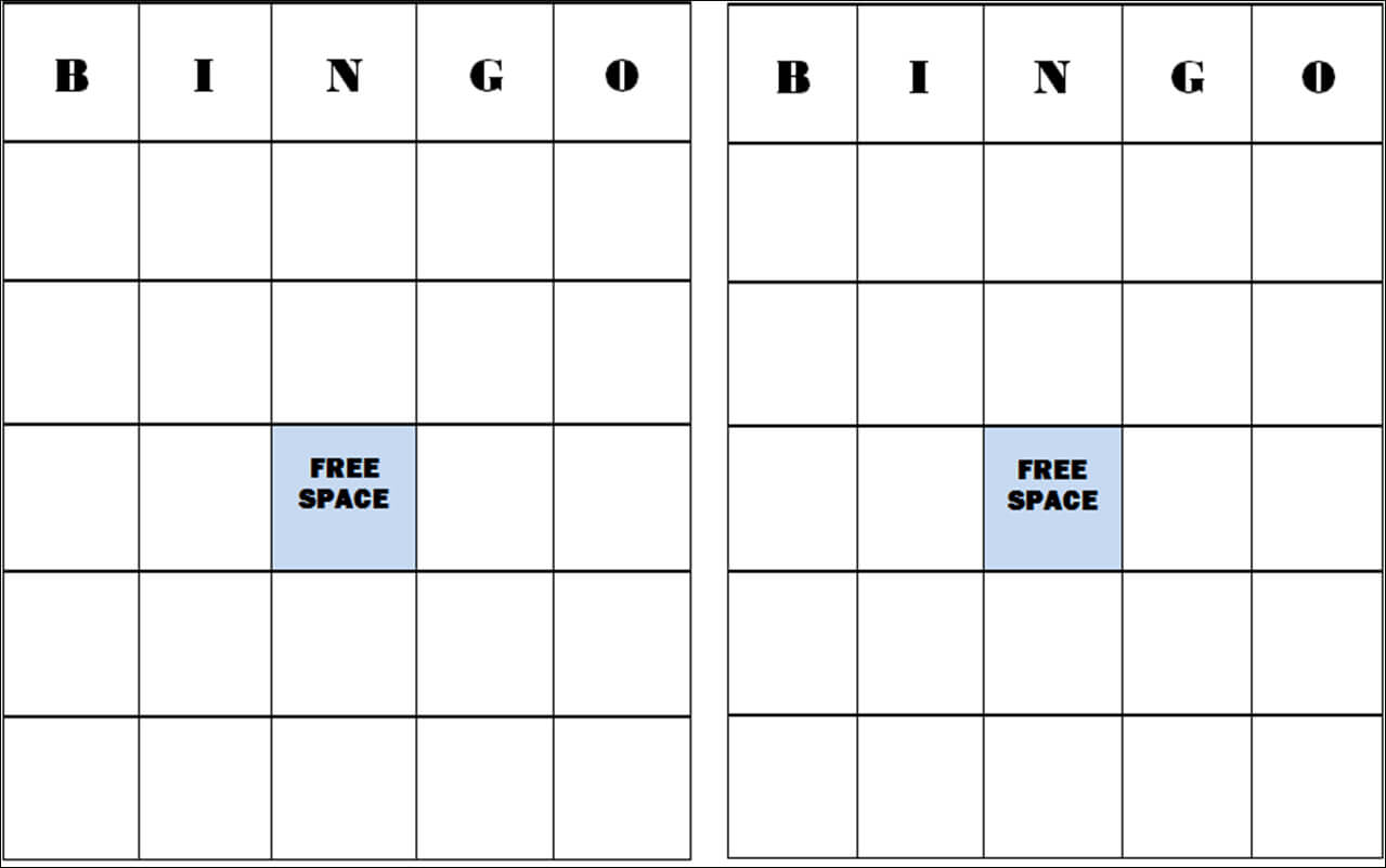 029 Blank Bingo Card Template Ideas Lovely Ice Breaker With Regard To Blank Bingo Template Pdf