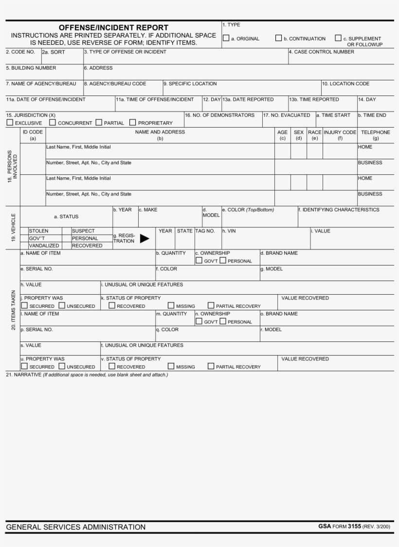 030 Blank Police Report Template Fantastic Ideas Free Intended For Blank Police Report Template