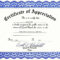 030 Certificate Of Appreciation Templates Free Powerpoint Inside Printable Certificate Of Recognition Templates Free