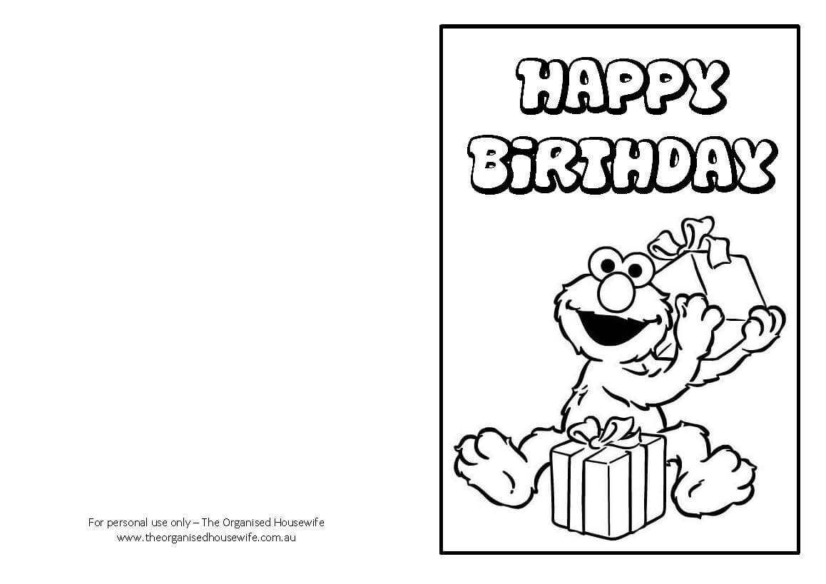030 Elmo Birthday Card Printable Template Exceptional Ideas For Elmo Birthday Card Template