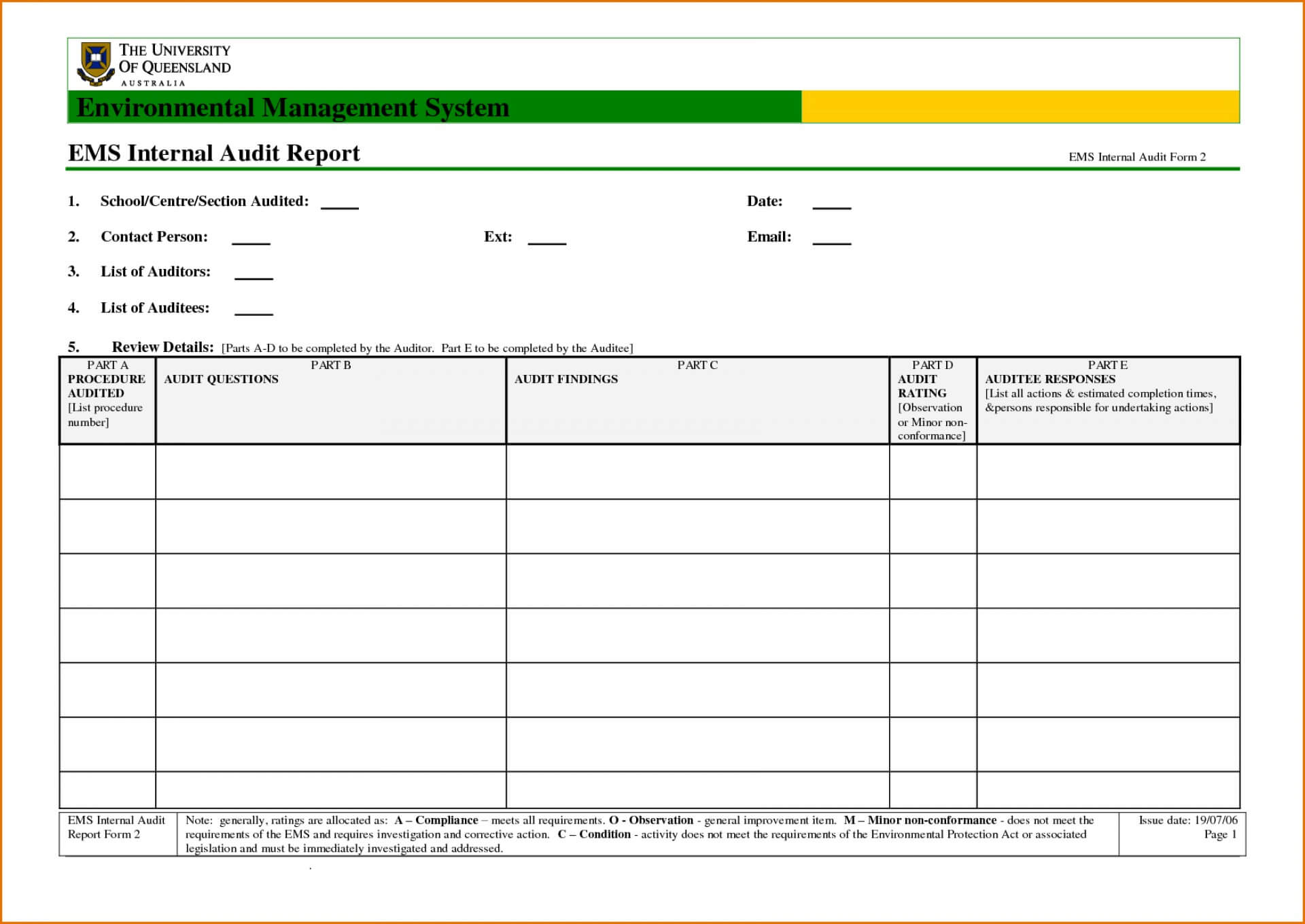 030 Internal Audit Report Template Stupendous Ideas Sample Inside Audit Findings Report Template