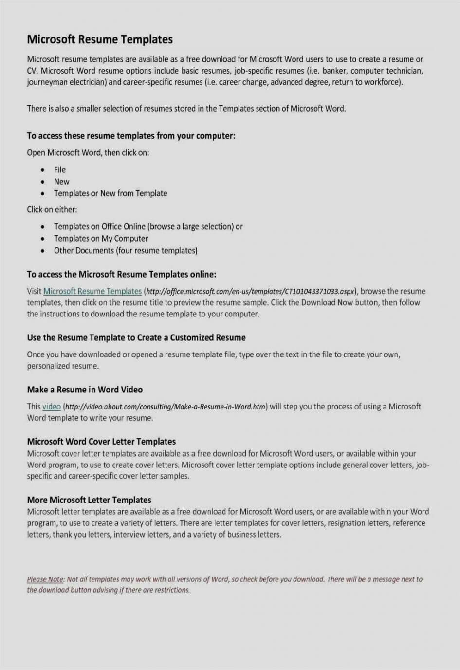 031 Word Templates For Resumes Resume Template Letter Format Regarding Where Are Word Templates Stored