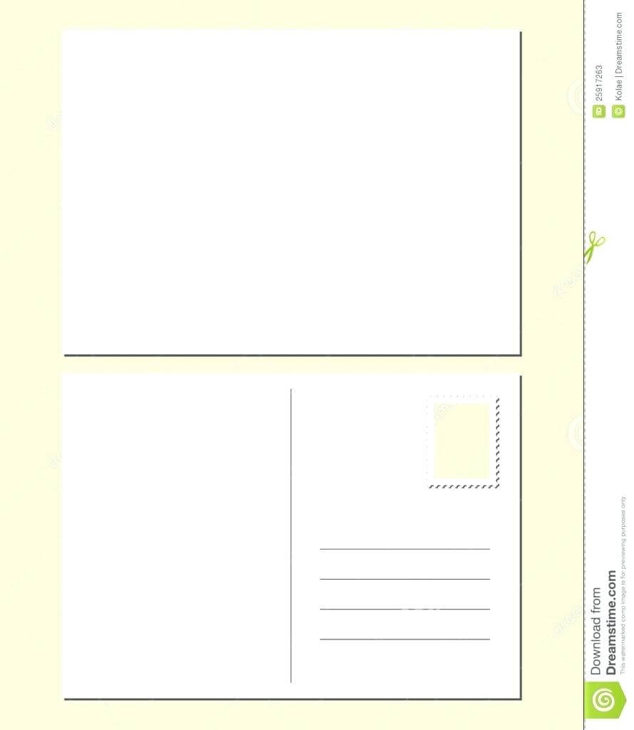 032 Blank Postcard Template Free Ideas Front And Back Word Inside Free Blank Postcard Template For Word