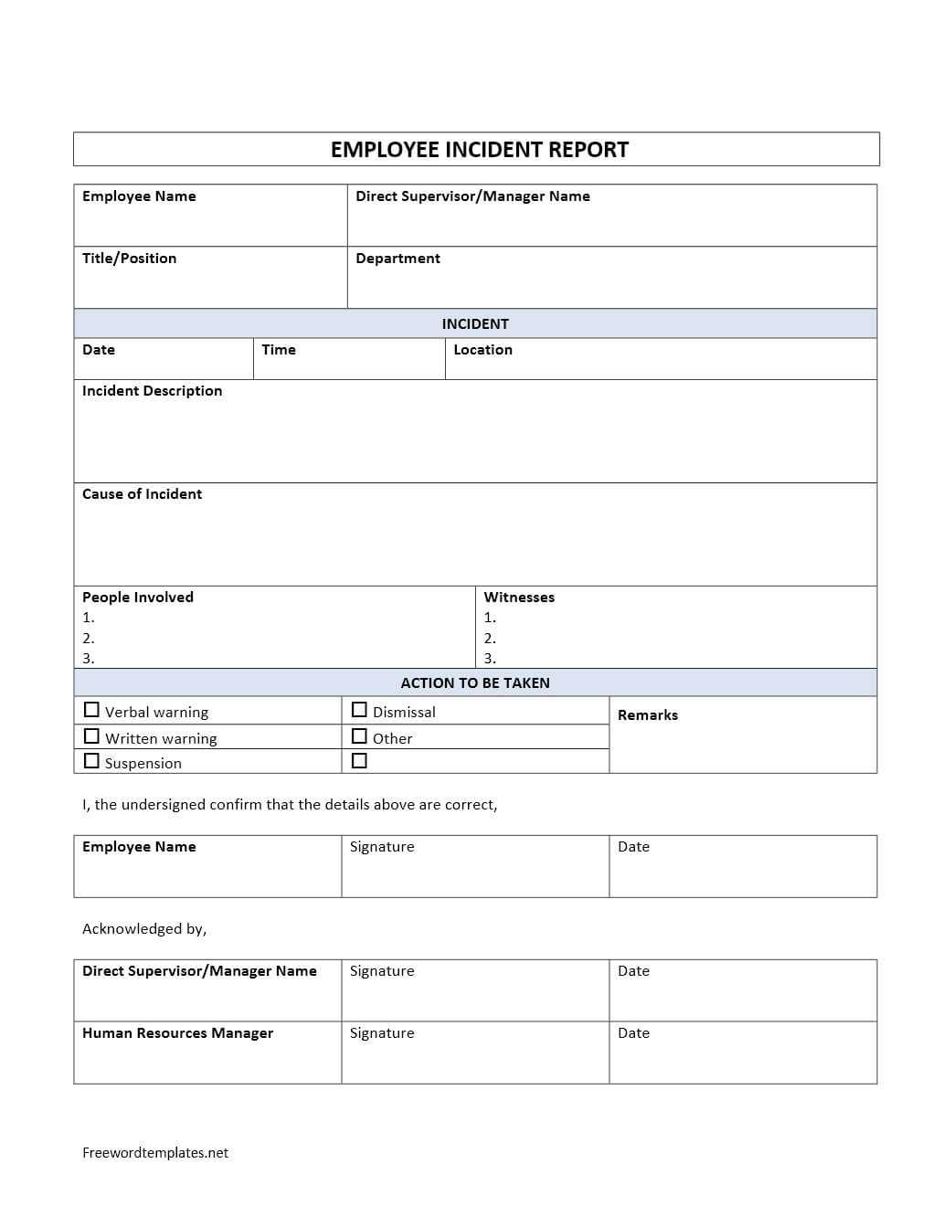 032 Template Ideas Incident Report Microsoft Unique Word Of In Incident Report Template Microsoft