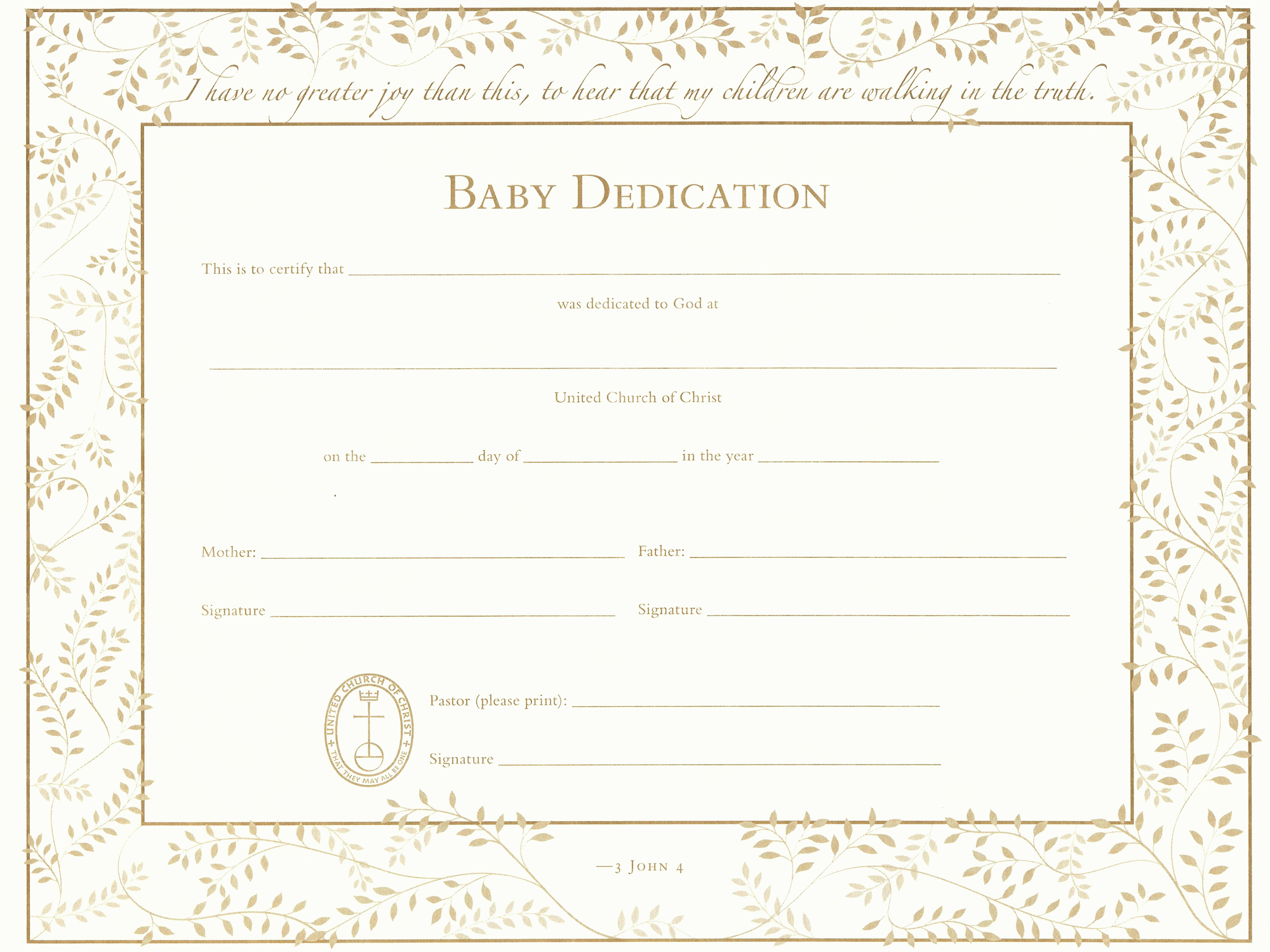 032 V Baby Dedication Certificate Template Free Archives As Intended For Baby Christening Certificate Template