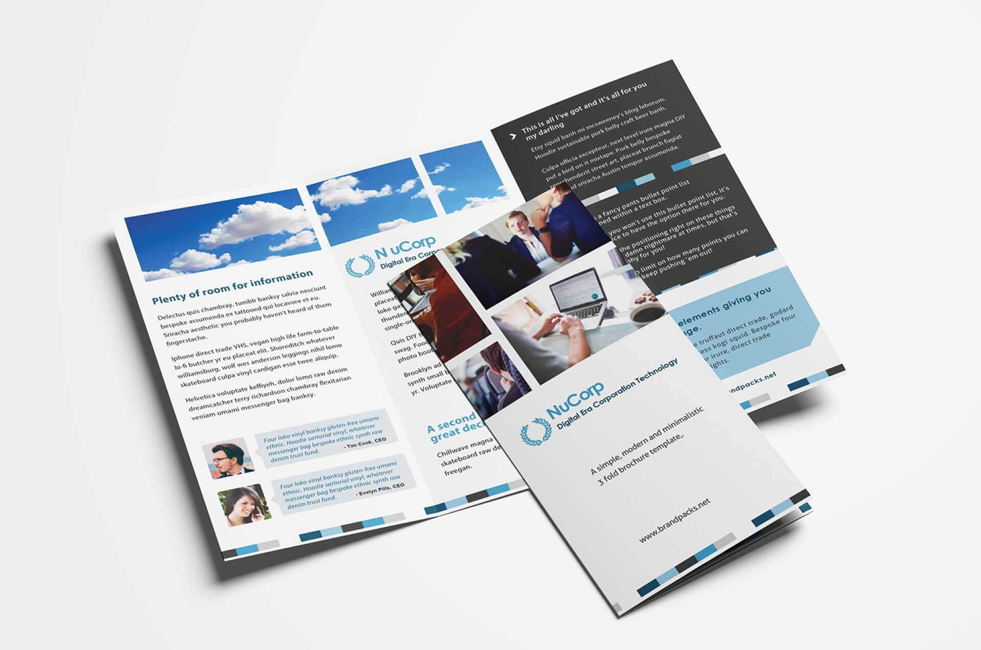 033 Free Tri Fold Brochure Templates In Psd Vector In Adobe Tri Fold Brochure Template