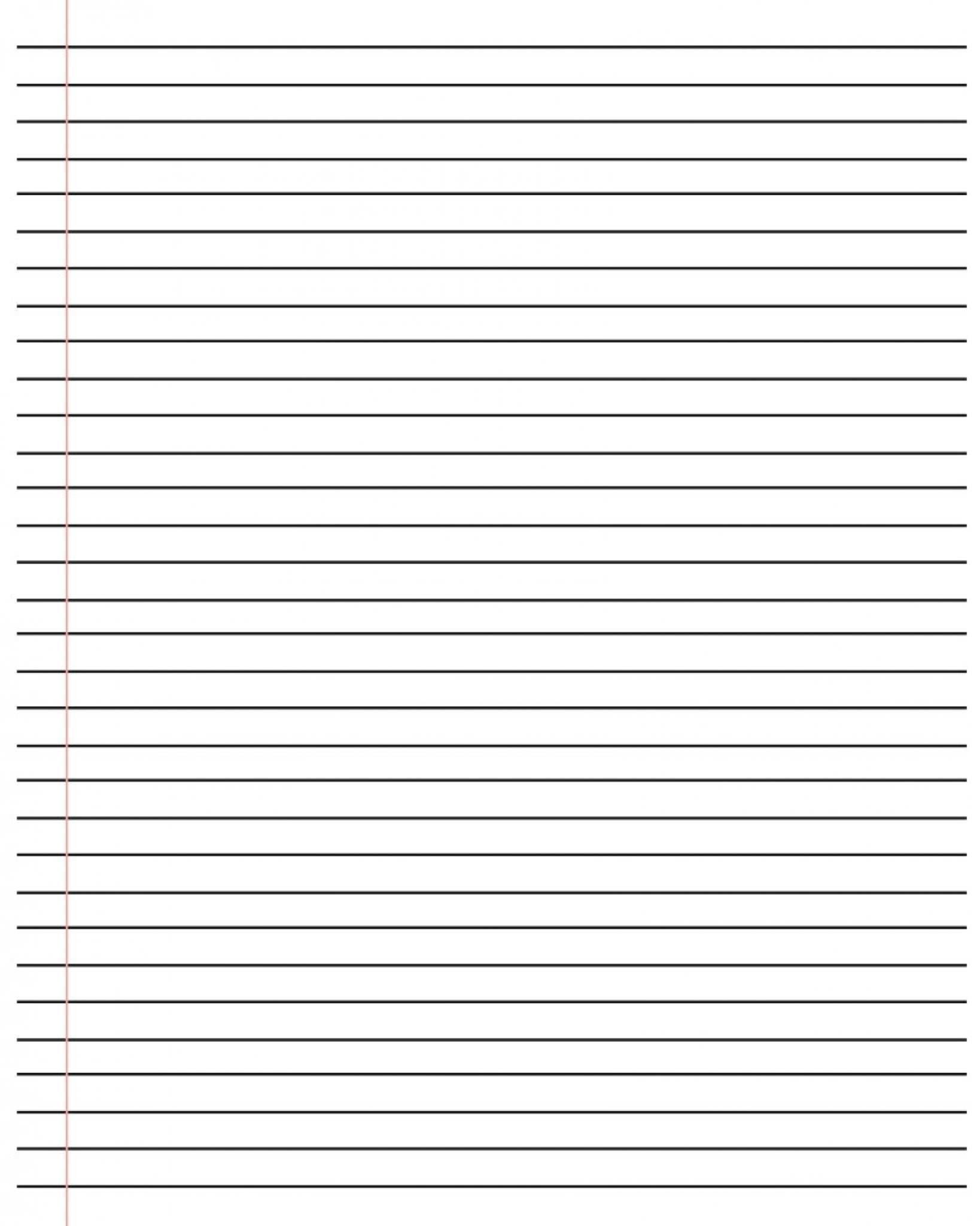 034 Template Ideas Lined Paper Pdf Free Printable Blank In With 