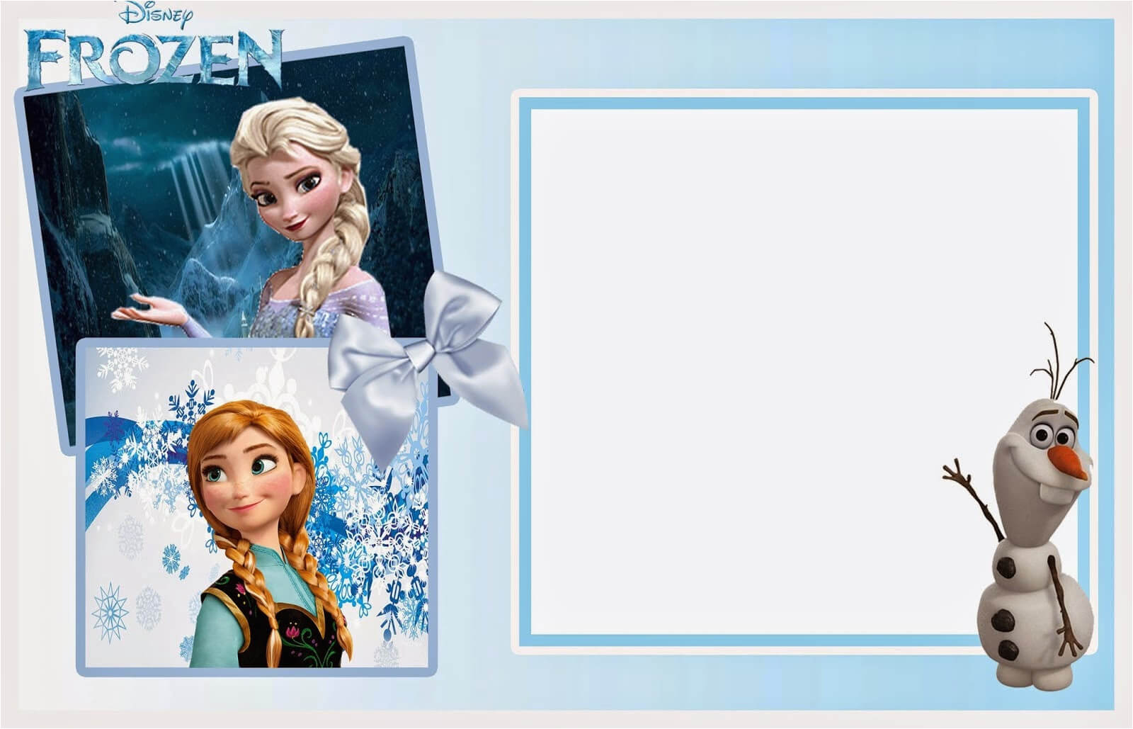 035 Template Ideas Frozen Birthday Invites Disney Invitation Intended For Frozen Birthday Card Template