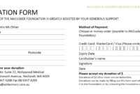 037 Fundraising Request Form Template Card Donation 458179 intended for Donation Card Template Free