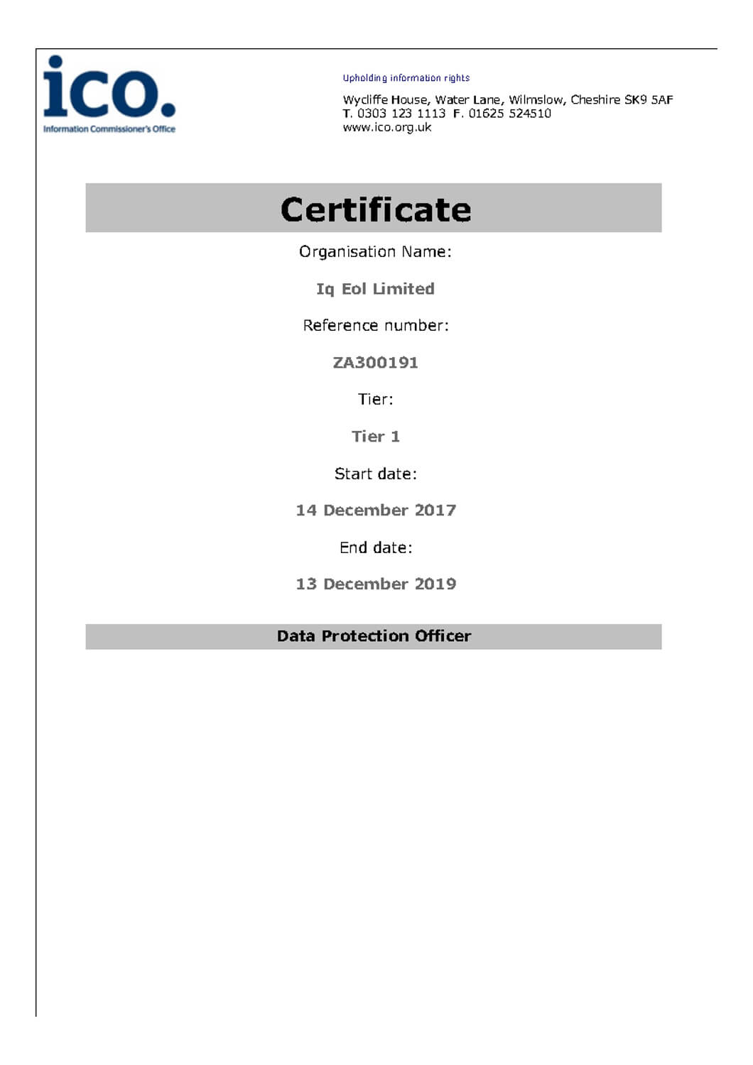 038 Certificate Of Destruction Template Ico Exceptional Within Free Certificate Of Destruction Template