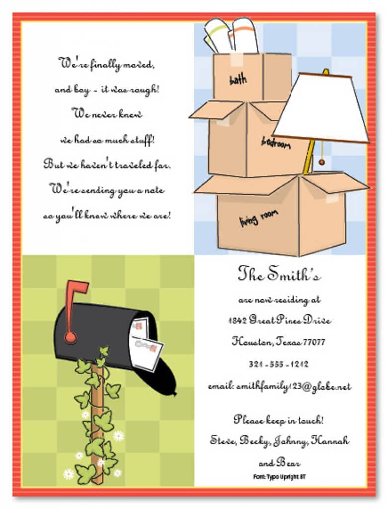 038 Housewarming Invitation Template Microsoft Word Free Within Moving House Cards Template Free