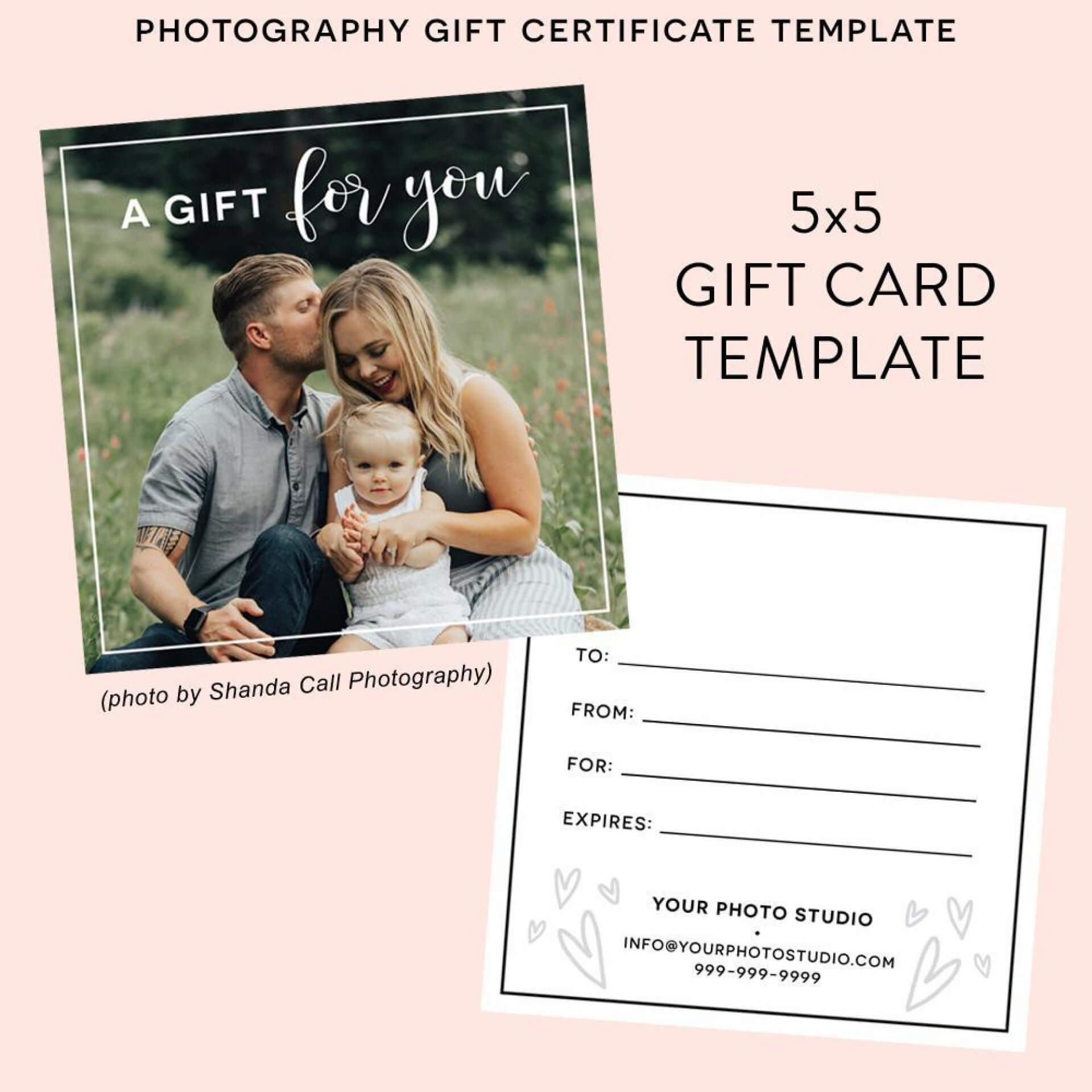 038 Photography Gift Certificate Template Photoshop Free Inside Gift Certificate Template Photoshop