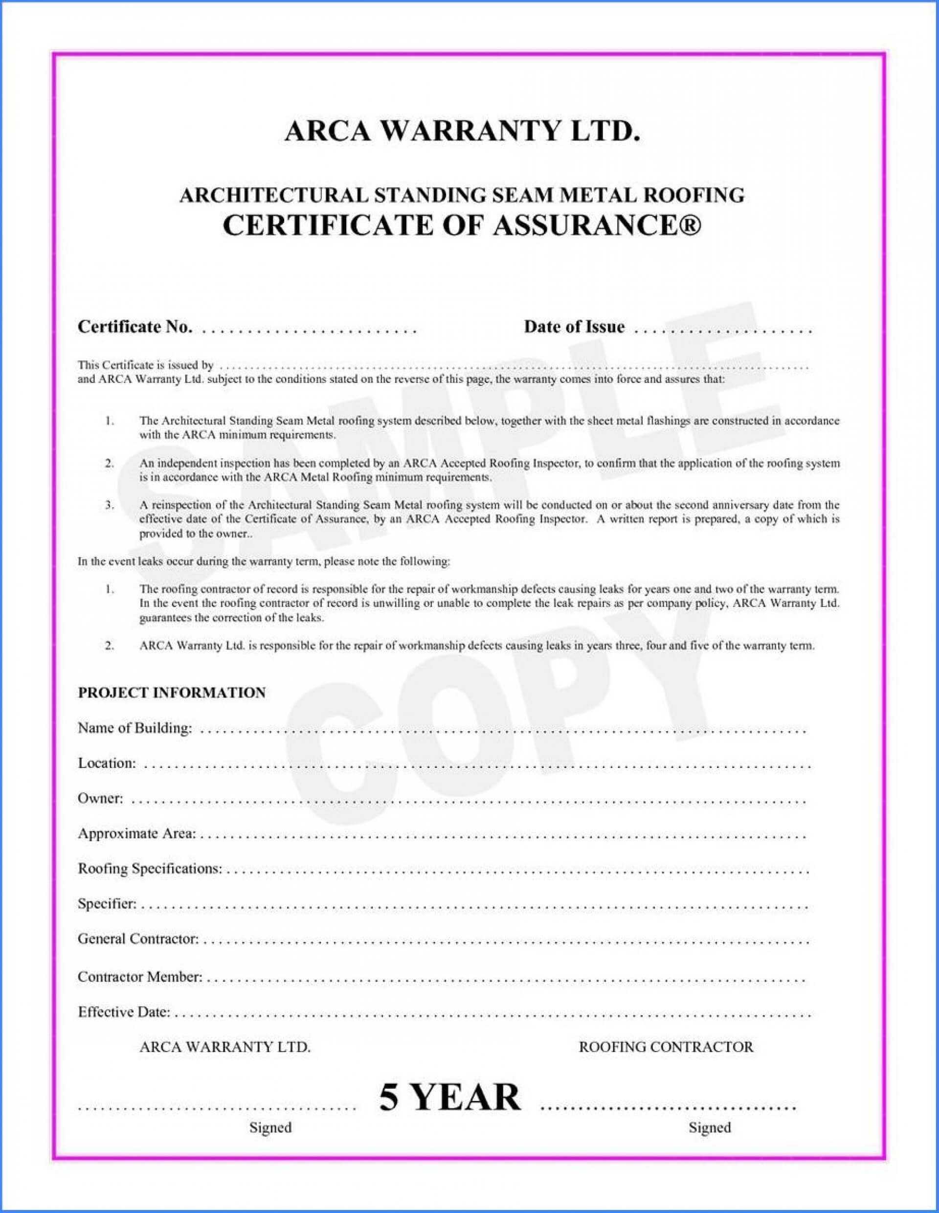 038 Template Ideas Certificate Of Final Completion Form For Regarding Construction Certificate Of Completion Template