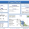 039 Template Ideas Project Status Report Sample Excel Throughout One Page Project Status Report Template