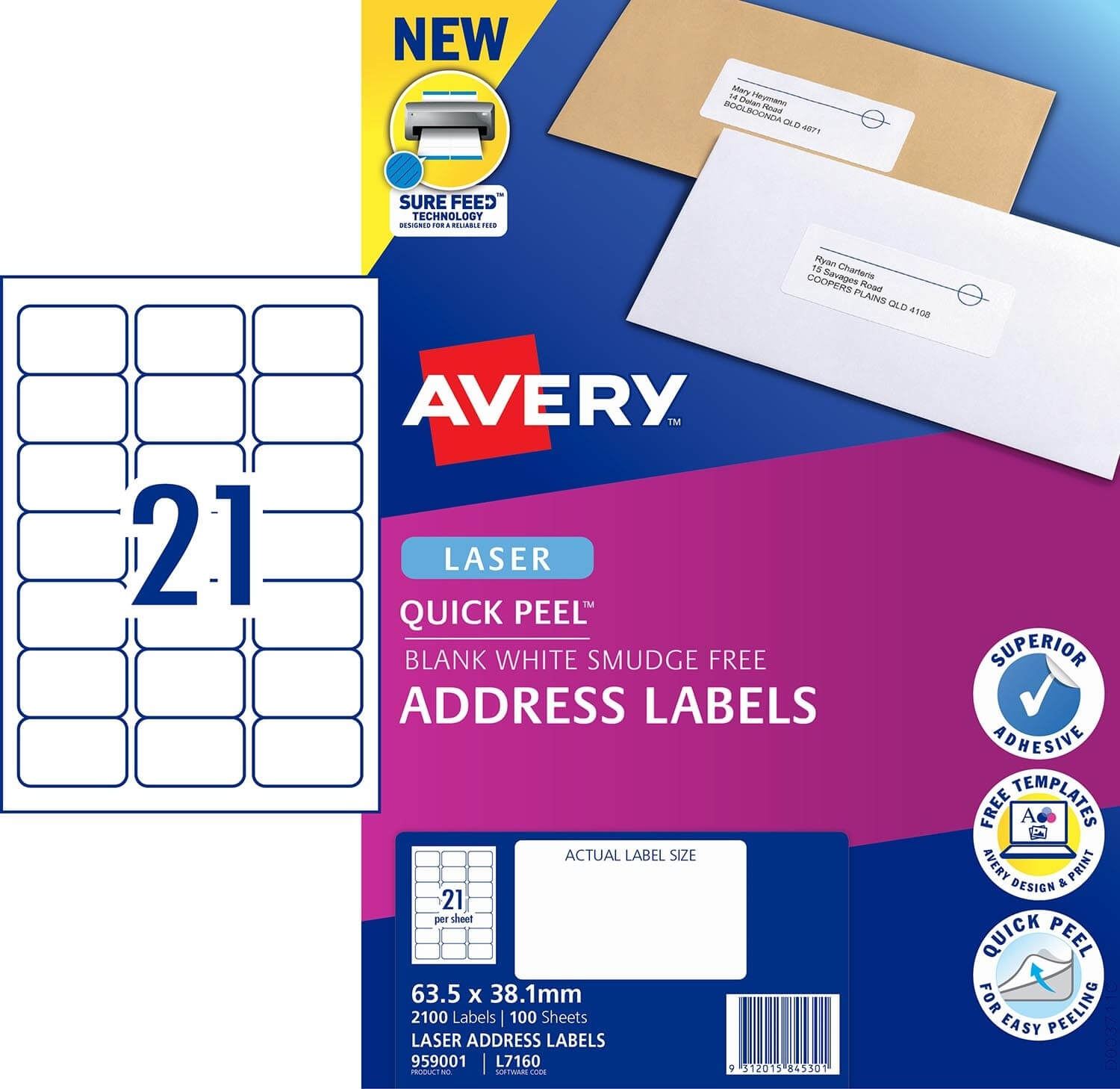 042 959001 Pac Lineitokykwpo1J2 Label Templates For Word Per Within Label Template 21 Per Sheet Word