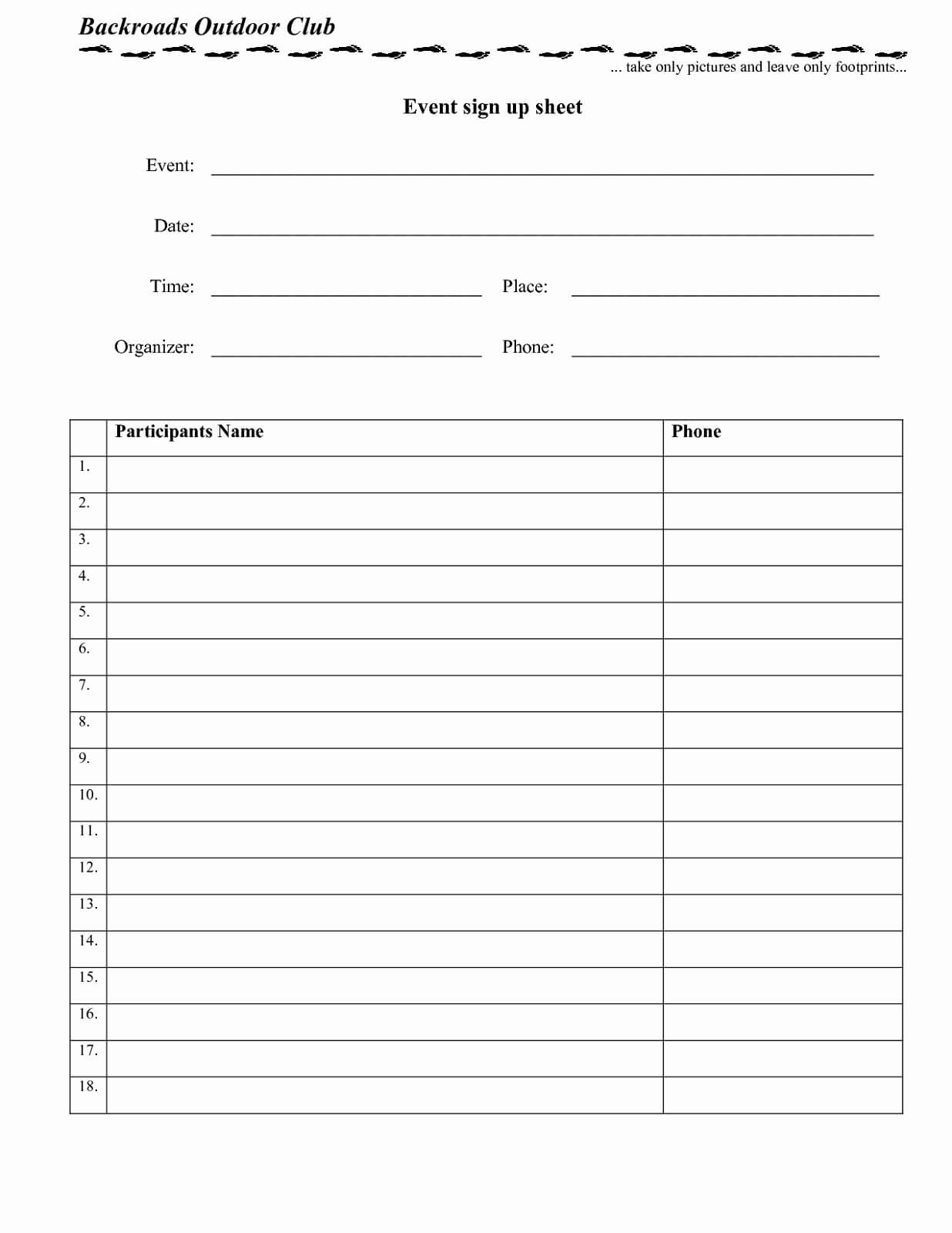 045 Potluck Signup Sheet Word New Sign Up For Events Of Within Potluck Signup Sheet Template Word