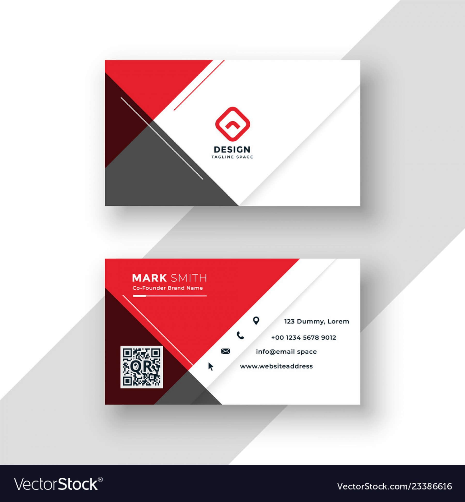 047 Business20Card20Colorful Business Card Template Free Within Business Card Template For Google Docs