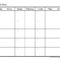 1 Month Calendar Printable Blank | Example Calendar Printable In Blank One Month Calendar Template