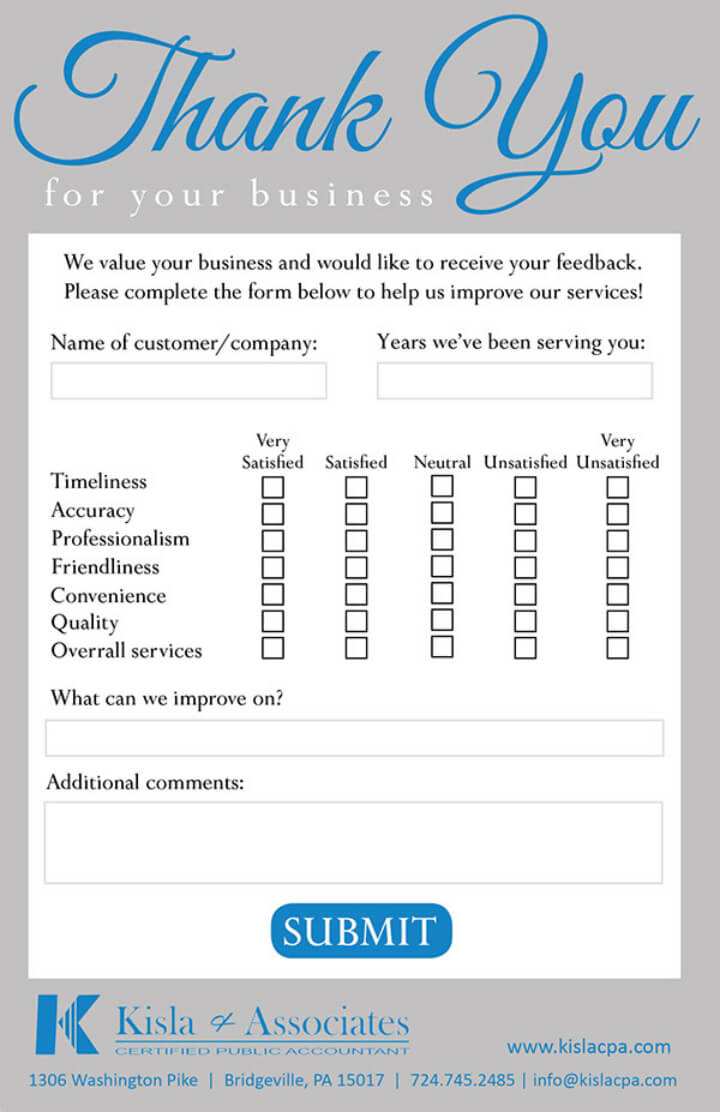 10+ Restaurant Customer Comment Card Templates & Designs With Survey Card Template