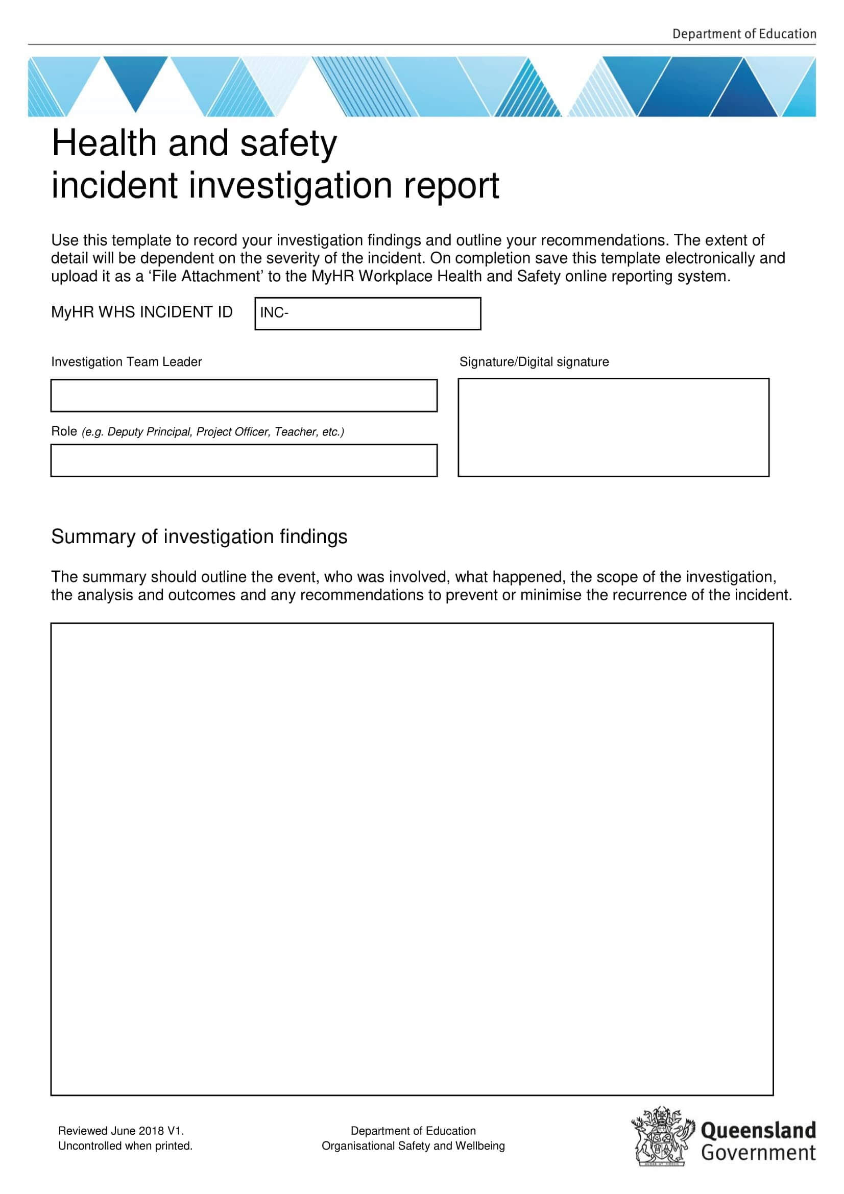 10+ Workplace Investigation Report Examples - Pdf | Examples inside Hr ...